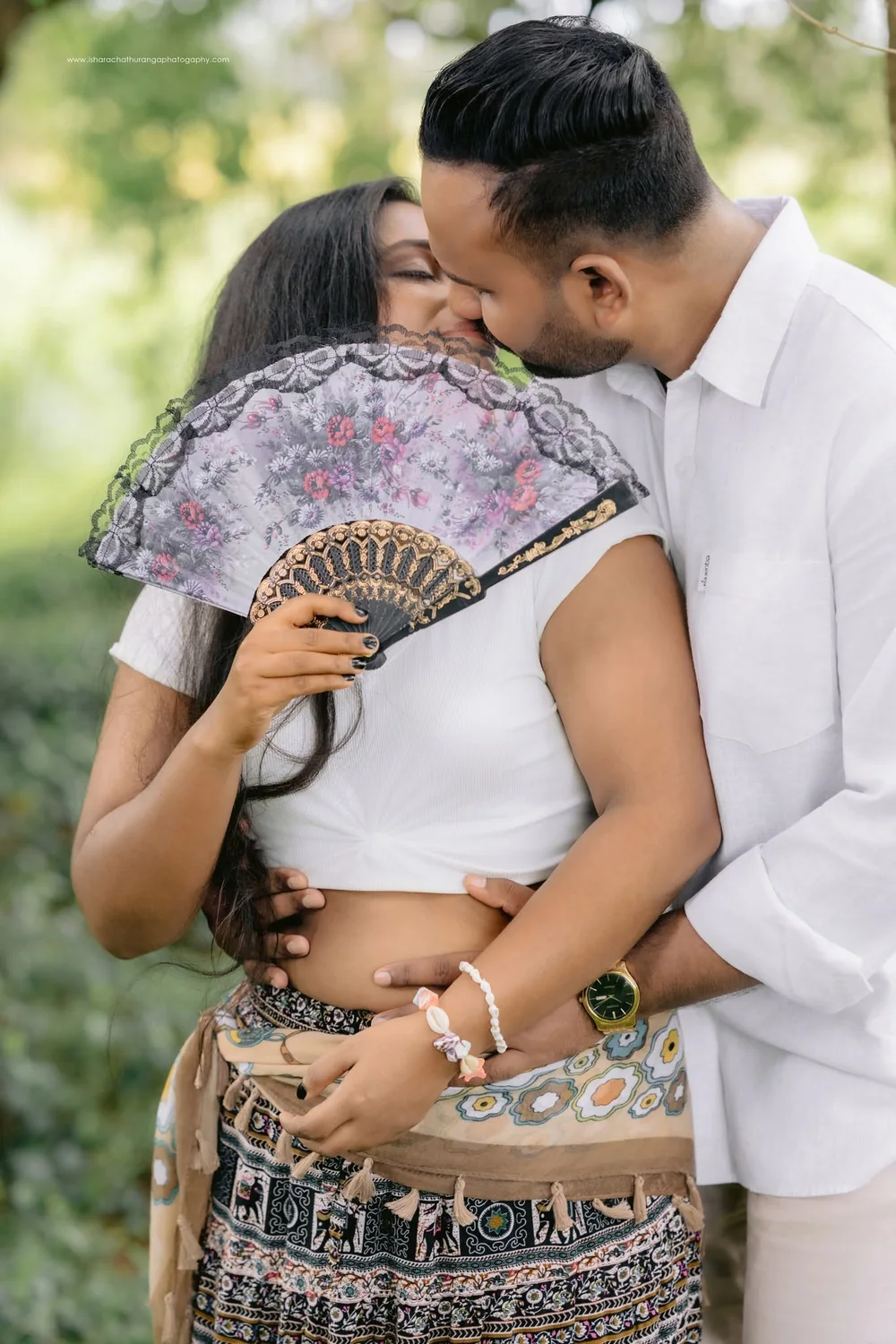 Natural couple portrait